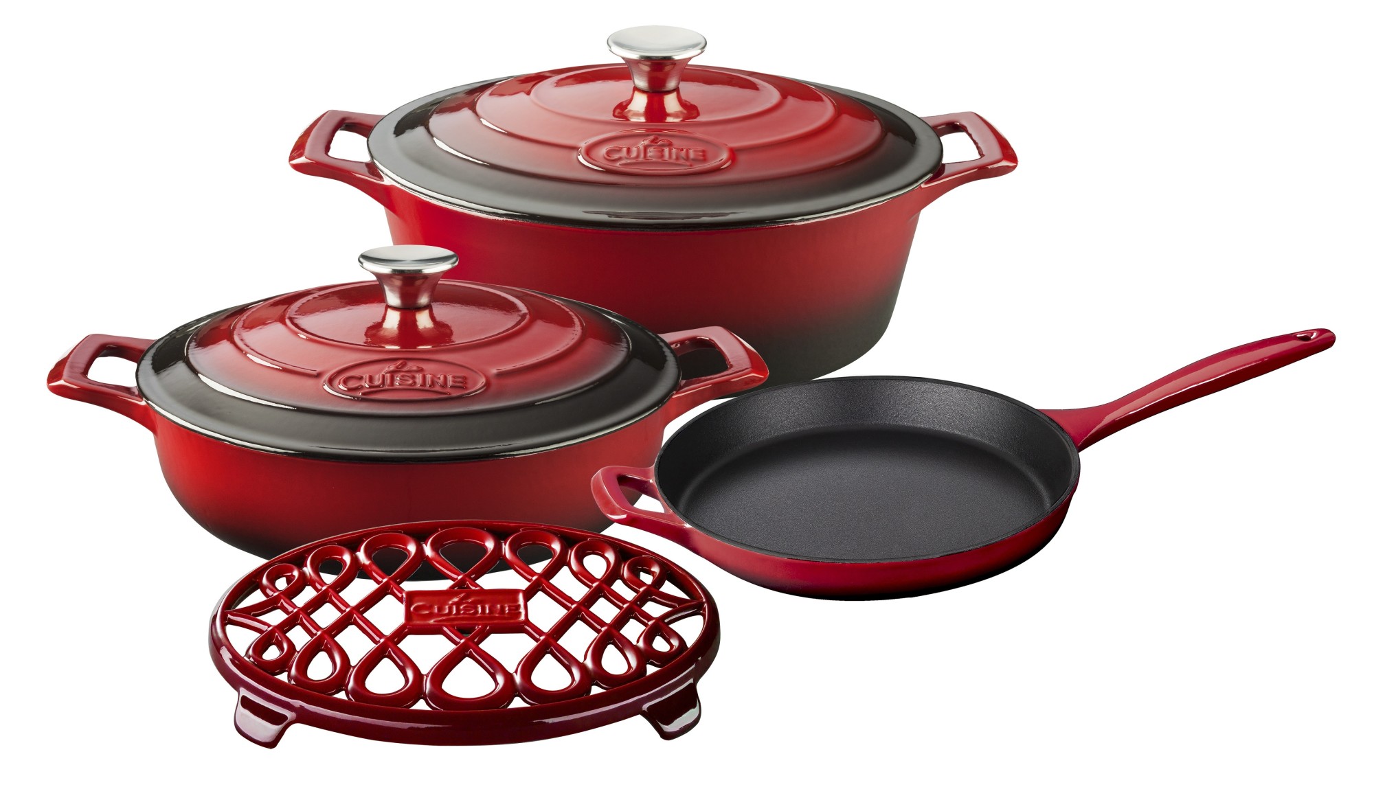 Tigaie De Fonta Emailata La Cuisine Rosie 20 Cm Chefmania Ro