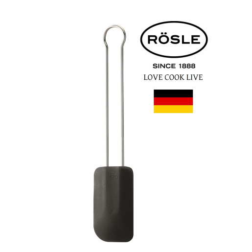 RÖSLE Spatula din Otel Inoxidabil 18/10 si Silicon 26cm