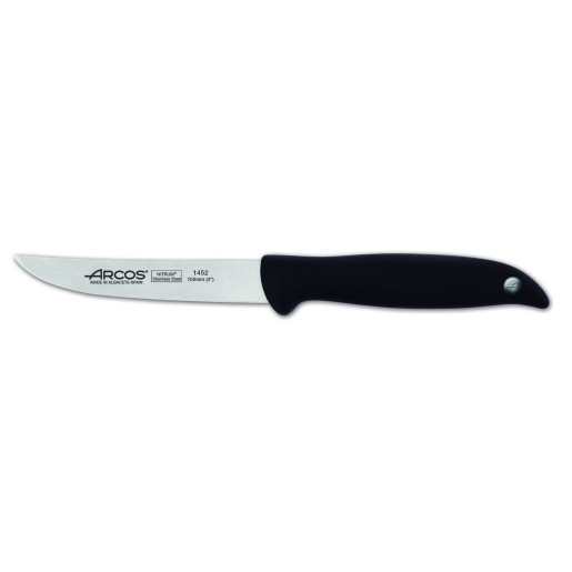 Set Promotie ARCOS Menorca 6 piese: Cutitul Bucatarului 200mm+ Cutit pentru Paine 200mm+ Cutit Santoku 180mm+ Cutit de Bucatarie 150mm+ Cutit pentru Legume si Fructe 105mm+ Cutit pentru Decojit 75mm