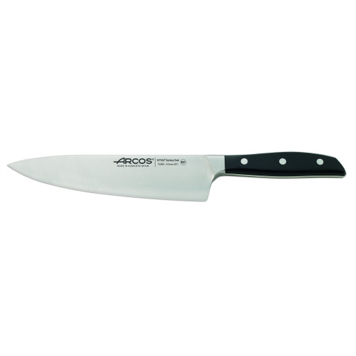 Set Promotional ARCOS "MANHATTAN": Cutitul Bucatarului 21cm, Cutit Santoku 19cm, Cutit de Fileuri 17cm, Cutit de Legume 10cm