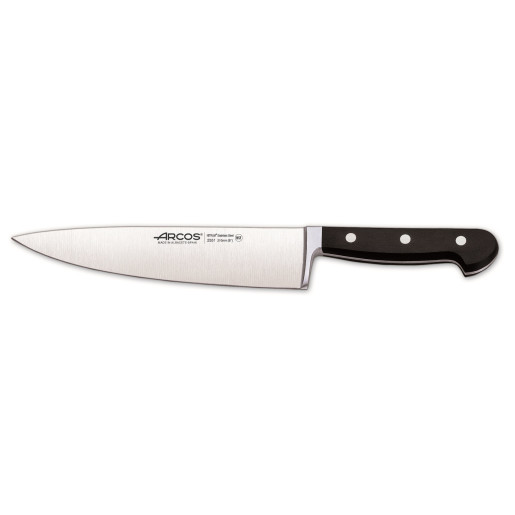 Set Promotional ARCOS "CLASICA": Cutitul Bucatarului 21cm, Cutit Santoku 18cm, Cutit de Fileuri 16cm, Cutit de Decojit 10cm