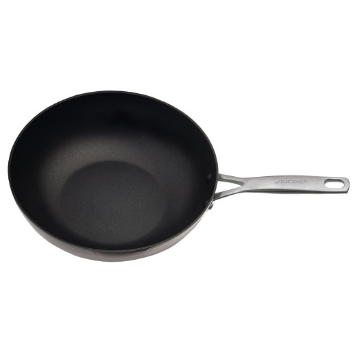 WOK antiaderent FARA PFOA, 10 ANI GARANTIE, inclusiv INDUCTIE, ARCOS "Endura", 28cm