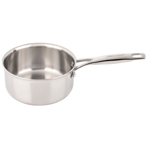 Cratita Inox 10 ANI GARANTIE, (un singur maner), inclusiv INDUCTIE, ARCOS "FORZA", 16cm