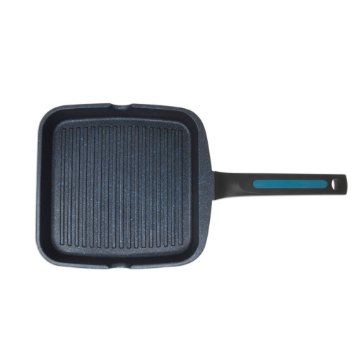 Grill antiaderent 28x28cm + CADOU: Tigaie antiaderenta 24cm, FARA PFOA, inclusiv INDUCTIE, ARCOS "Thera"