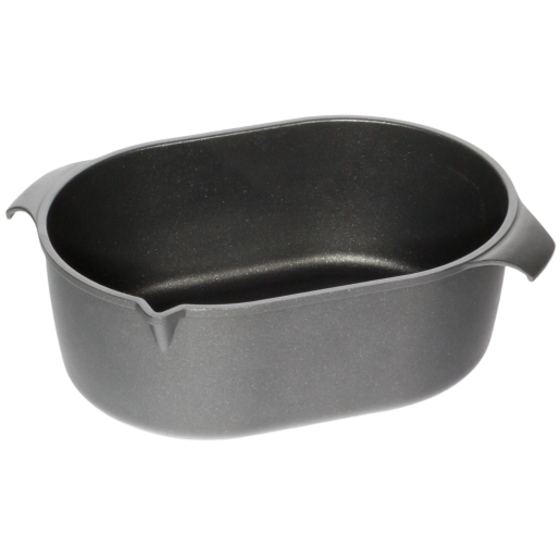 Cratita Neaderenta "La Cocotte" cu scurgere lichide, 9mm grosime, AMT Gastroguss (prod. Germania), Ovala, 32x22x11cm, 6 litri