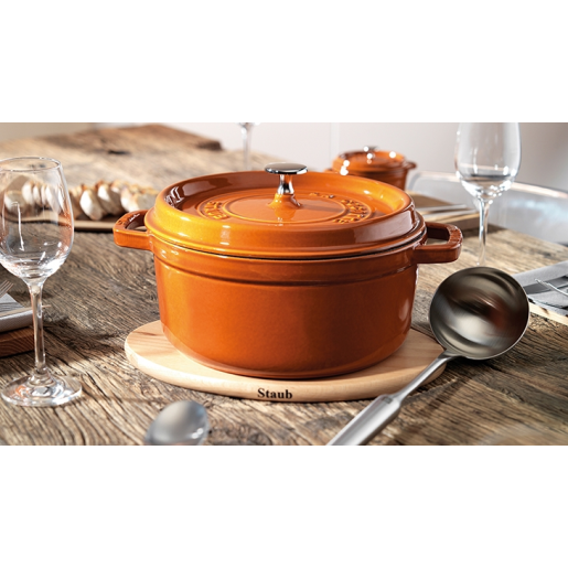 Cratita de fonta STAUB "La Cocotte", 28cm (Galben)