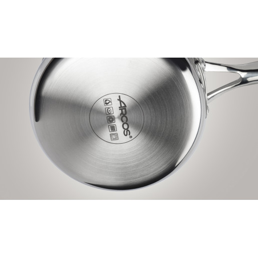 WOK Inox 10 ANI GARANTIE, inclusiv INDUCTIE, ARCOS "FORZA", 28cm