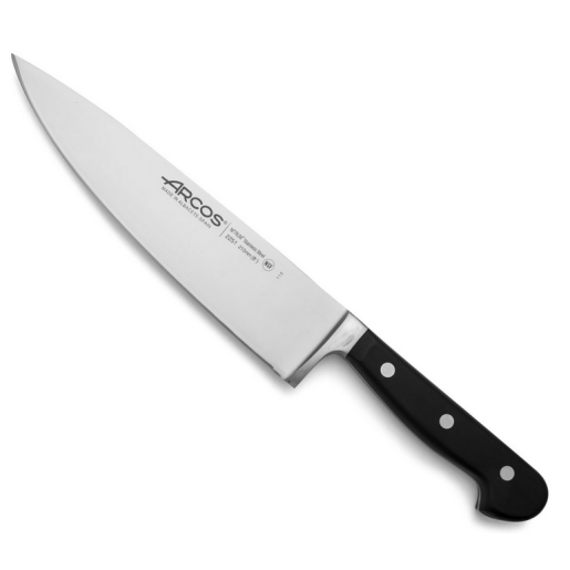SET 2 Cutite ARCOS "Opera": Cutitul Bucatarului 210mm + Cutit pentru Fileuri 210mm