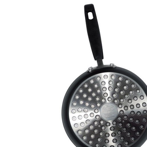 Set Promotional Tigaie+Cratita, Neaderente (fara PFOA), cu Capac sticla termorezistenta, 10 ANI GARANTIE, Ballarini "Taormina", 24/24cm, baza TITAN, inclusiv INDUCTIE