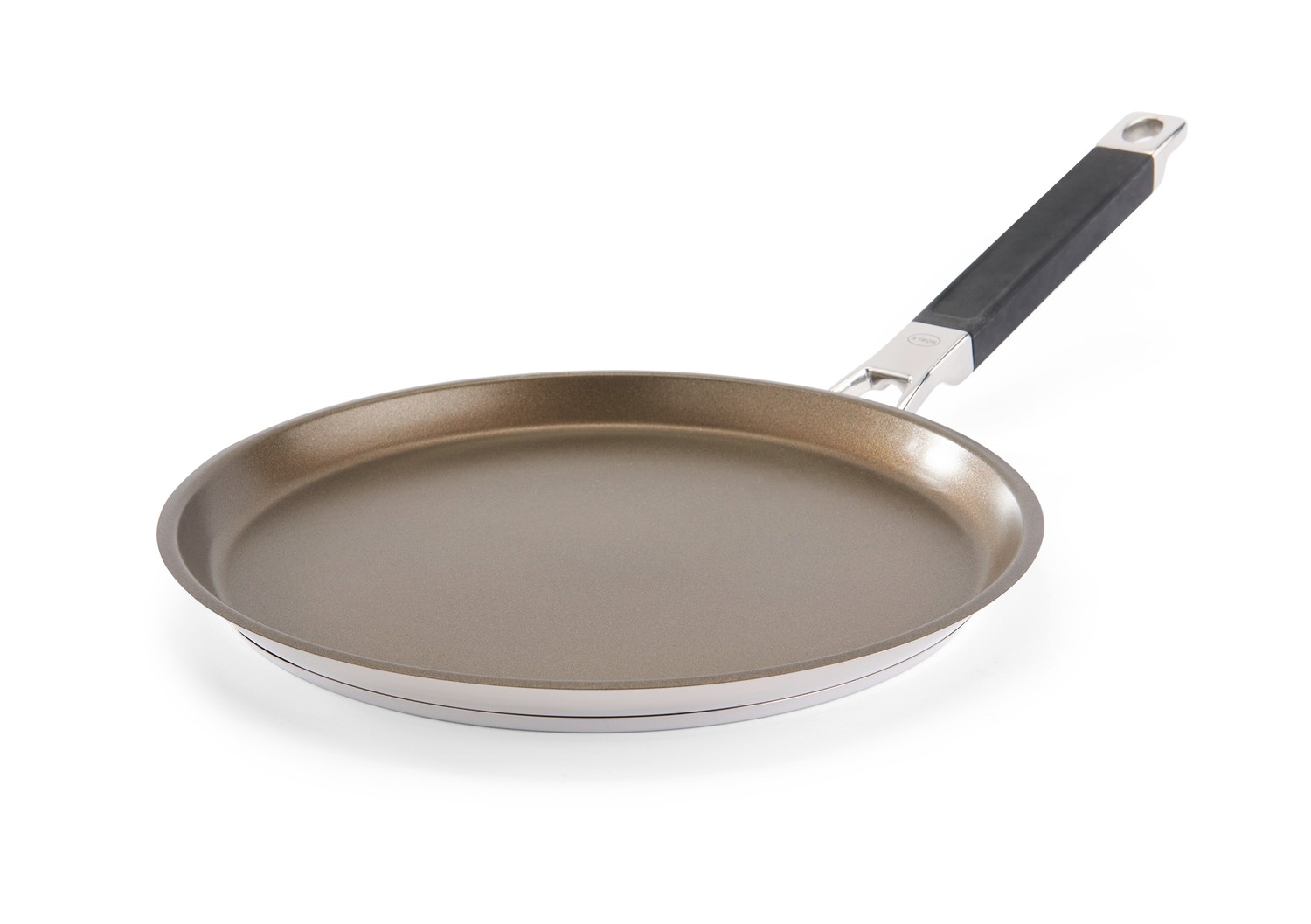 Rosle Tigaie Profesionala Pentru Clatite Neaderenta Din Otel Inoxidabil 18 10 Silence 28cm Inductie Chefmania Ro