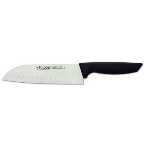 Cutit Santoku (Lama cu Alveole) ARCOS, gama NIZA, 180mm