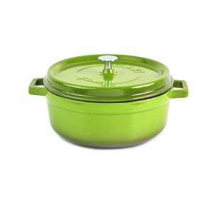 Cratita de fonta SILVER 26cm, Verde