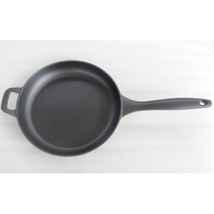 Tigaie de fonta emailata "LA CUISINE", Negru-Mat, 26cm