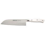 Set Promotional ARCOS "RIVIERA BLANC": Cutitul Bucatarului 200mm, Cutit Santoku 180mm, Cutit de Bucatarie 150mm, Cutit de decojit 100mm