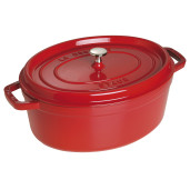 Cratita ovala de fonta STAUB "La Cocotte" 31cm, Rosie