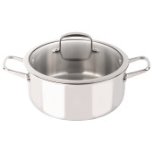 Set Oale Inox cu Capace plus Tigaie Neaderenta (fara PFOA), 10 ANI GARANTIE, inclusiv INDUCTIE, ARCOS "FORZA"