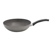 Tigaie WOK NEADERENTA (fara PFOA) BALLARINI "CORTINA GRANITIUM", 5 ANI Garantie, 28cm