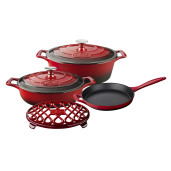 Tigaie De Fonta Emailata La Cuisine Rosie 20 Cm Chefmania Ro