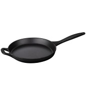 Tigaie de fonta emailata "LA CUISINE", Negru-Mat, 26cm