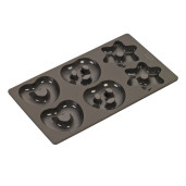 LURCH FLEXI-FORM: FORMA DE COPT din Silicon "Platinum" pentru TURTA DULCE si CORNULETE, 30x17cm