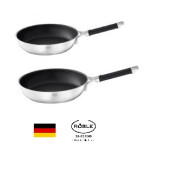 RÖSLE Set Tigai Profesionale Neaderente " Silence Pro", din Otel Inoxidabil 18/10 28cm +24cm, Inductie