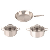 Set Oale Inox 10 Ani Garantie 5 Piese Inclusiv Inductie Arcos