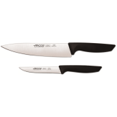 Set Promotie ARCOS Niza 2 piese: Cutitul Bucatarului 200mm+ Cutit pentru Legume si Fructe 110mm